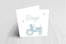 Tractor met vogeltjes Tractor met vogeltjes